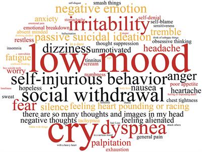 Suicide warning signs of self-identification in patients with mood disorders: a qualitative analysis based on safety planning